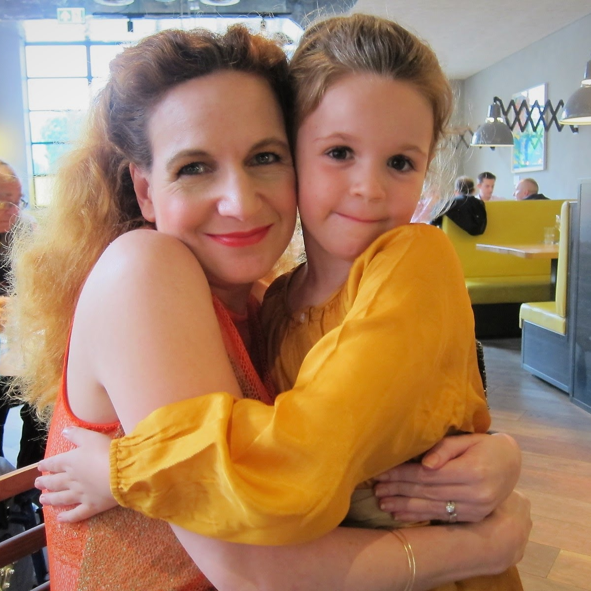 Mum Emily with daughter Estella