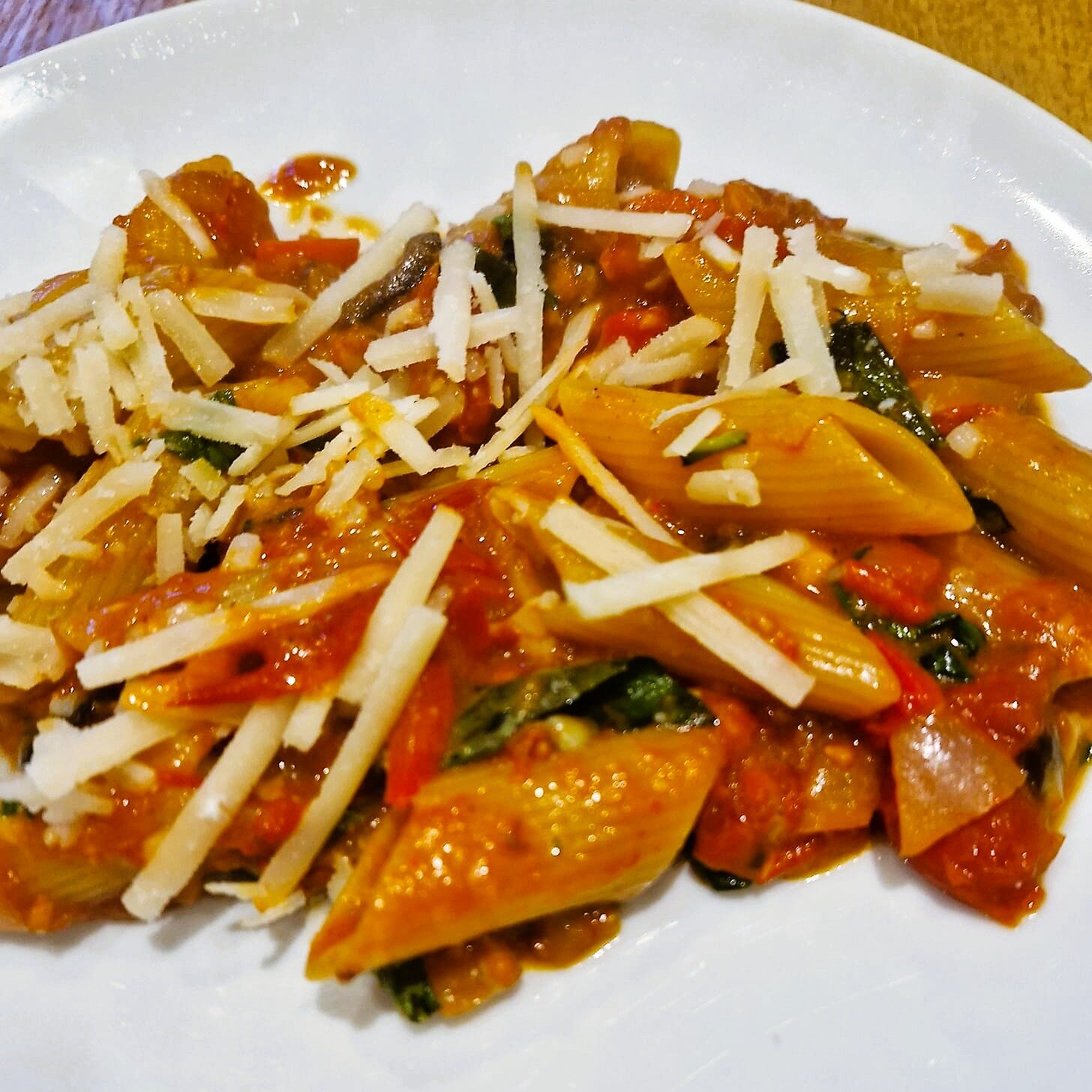 Penne arrabiata 
