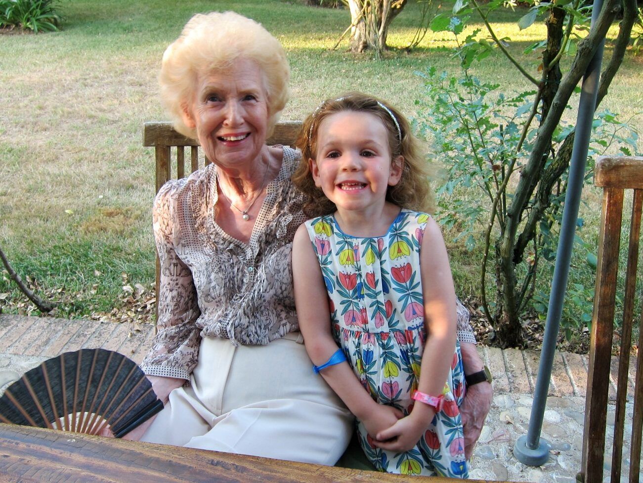 Grandmother Bibi and  Estella
