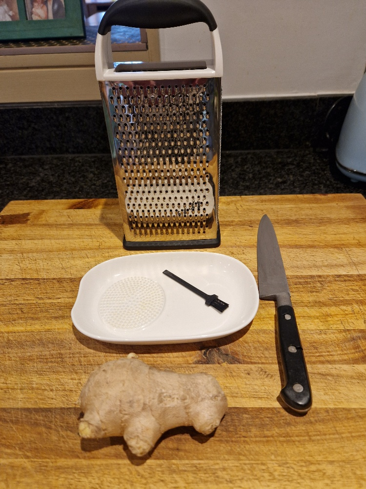 How to prepare fresh ginger