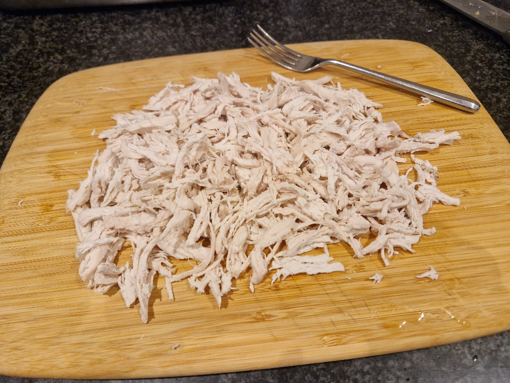 How to poach & shred chicken and other meat