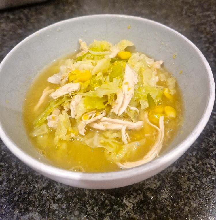 5. Healthy Chicken & Sweetcorn Soup