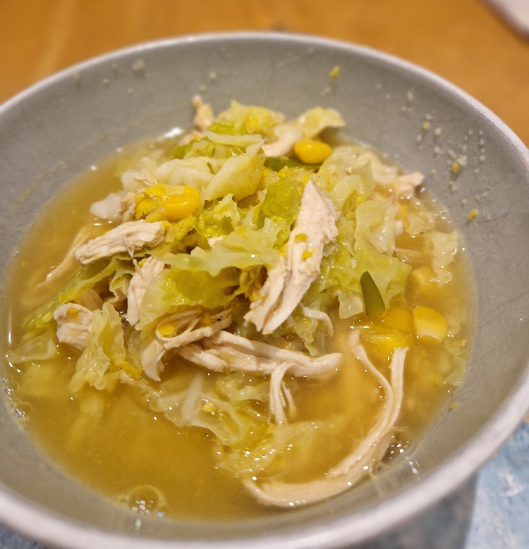 chicken & sweetcorn soup