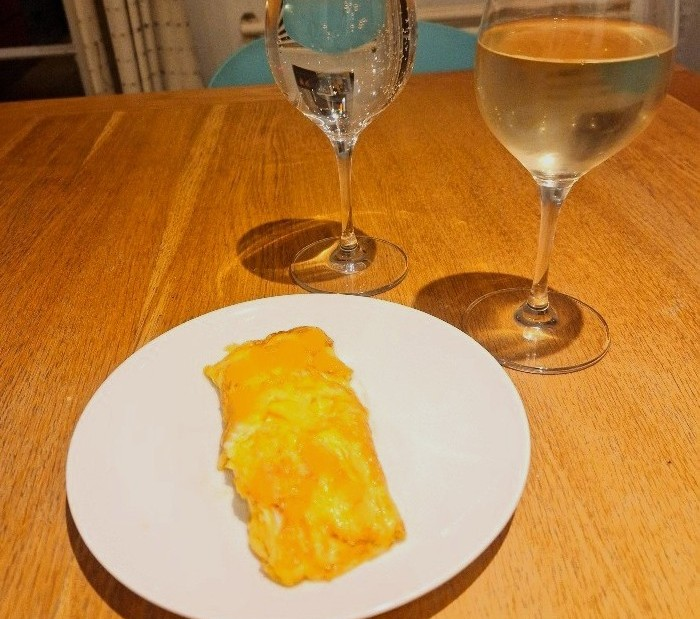An Omelette and a Glass of Wine (or Elderflower!)