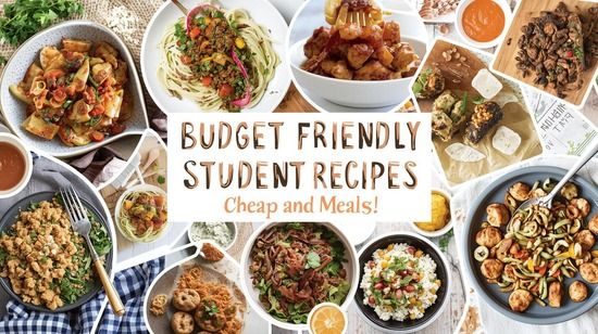 Student Recipes on a Budget Cheap and Easy Meals for Beginners