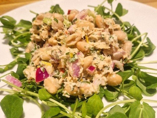 tuna bean salad