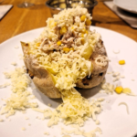 Baked potato with tuna, sweetcorn & mayonnaise