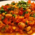 Homemade baked beans