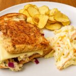 Best tuna melt sandwich close up