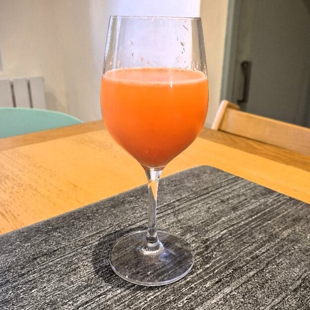 alcohol-free Greyhound cocktail
